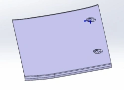 Outer Engine Shaft Hatch Panel 5299-401-5402531-10