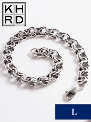 Men's Silver Bracelet 925 Sterling, Model B-040