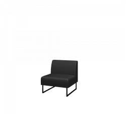 BASIS Series Office Soft Puff and Table - Straight and Corner Sections