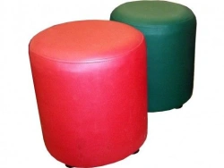 Customizable Milano Puff with Wooden Frame