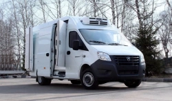 Isothermal Van Truck for Food Transport IAC-1767MR on GAZ 3302