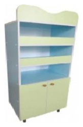 Musical Accessories Shelf with Open and Closed Storage, Art. S.04.11