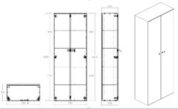 High-Quality Paper Storage Cabinet for Office Organization
