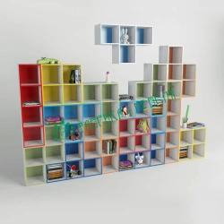 TETRIS Modular Shelving Unit - Straight View 1, Art. 40510-005