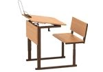 Adjustable Single Desk for Children Aged 3-7 Years
