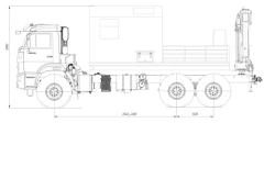 Mobile Workshop Vehicle with Crane - Special Configuration (ANT Series)