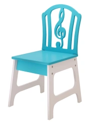 Children's Wooden Chair - Violin Key Model 55716