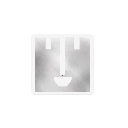 ISBC® UHF Labels 50x50mm, UCODE, Crystal (46x46)