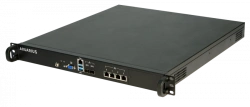 Compact Server for Decentralized IT Solutions with 19\" Rack Mounting - Aquarius T30 S001DC