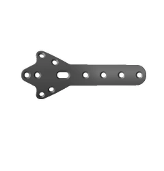 Non-Sterile Titanium Alloy Support Plate "Clover Leaf", Article 93.17.XXX