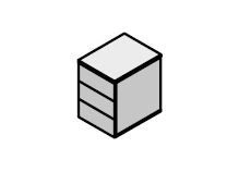 Mobile Office Cabinet - Art.Neo II Furniture Set