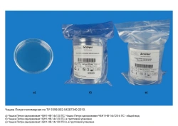 Polymer Petri Dish for Anaerobic Cultivation, Model CHBN1-NV-14x120 PS