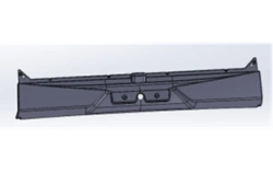 Central Section 5299-401-5602543/Z for Vehicle Cladding