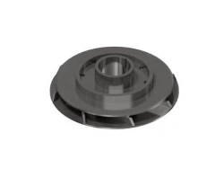 Floating Impeller Wheel with Washers, MT5A-160DP, 20mm Shaft, Short Hub, Niresist