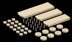 Babashki Mobile Platform Toy for Constructor, Article PL