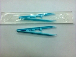 Sterile Disposable Polymer Tweezers 125mm