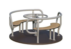 Rotating Carousel Romana 108.27.12 for Children's Playgrounds