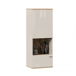 Left Wall-Mounted Cabinet Fiji LD.659020.000 (Golden Oak/White)
