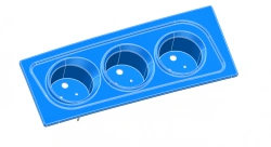 Left Rear Lighting Trim for Vehicle 32053-210-01-5601231