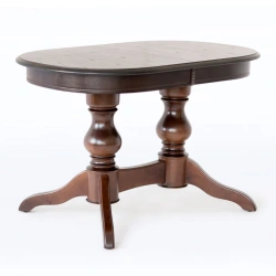 Classic Expandable Dining Table with Convenient Mechanism