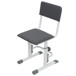Adjustable Children's Chair Polini Kids City / Smart L, White-Grey, Code 0001557.55