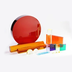 Yellow Inorganic Optical Glass for Spectral Applications