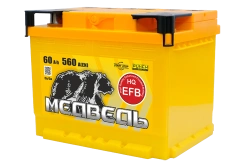 Lead Acid Starter Battery for Internal Combustion Engines 12V EFB 'Medved