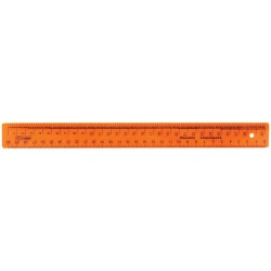 Plastic 30cm Tailor's Ruler STAMM