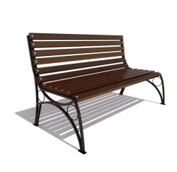 Tver Park Bench Without Armrests Model 77003