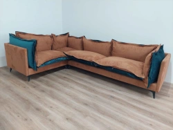 Wooden Office Furniture: "BOSTON" Corner Sofa