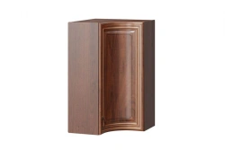 High Corner Cabinet Facade Door with Carved Panel - Country LD 245250.000