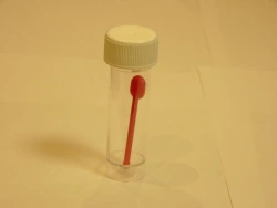 Polymer Container for Biological Samples, 30ml with Spoon - KOS