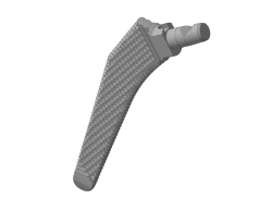 Corrosion-Resistant Rasp Tool for Hip Joint Prosthetics, 288mm, Code 105.003.005
