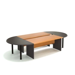 Wooden Office Desk for Administrative Spaces Art. 100/1