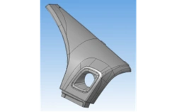 Left Corner Trim Assembly for Vehicles 5299230-5302530-50