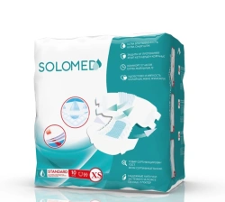 Adult Disposable Diapers "Standard" XS Size - 10 Pieces