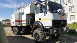 Emergency Rescue Transport Vehicle 6YN32, Modification 6Y134Z on Ural 4320 Chassis