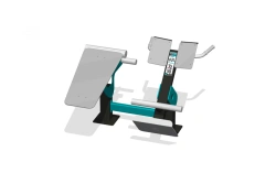 Double Outdoor Trainer for Back and Glute Muscles