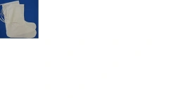 High Tie-Up Boot Covers with Double Sole