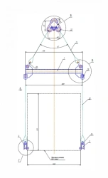 Universal Lifting Beam for 20 and 40-Foot Containers