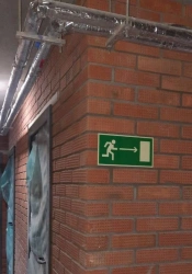 Informational Signage for Indoor Navigation and Important Information