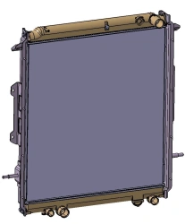 Engine Cooling Radiator for Bus C40R11.1301010-31 (2831-049-0001)