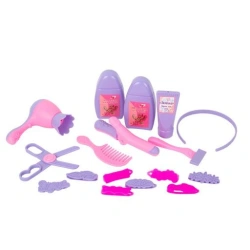 Kids Hairdresser Play Set - 17 Pieces
