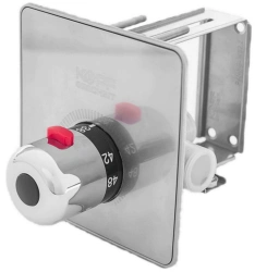 Thermostatic Mixing Kit with Wall Mount Frame Kopfgescheit KR532 12DK