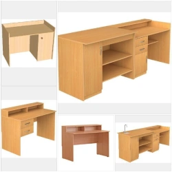 Wooden Lecture Table for Educational Institutions