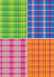 Colored Embossed Craft Card A4, 4 Sheets TM Applika