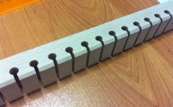 Wooden Rack for Storing 30 Counting Beads