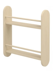 Functional Wall Shelf 52x55 cm / 2 Levels