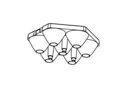 LED Lens for AMT-VE-35x35x35-3535-12 Lighting Fixtures