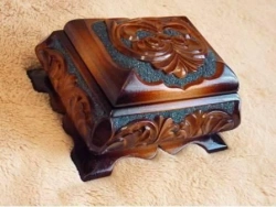 Wooden Box 100x150x80 mm - Storage Solution